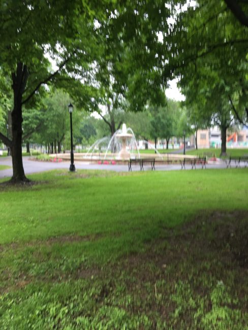 Allegheny Commons fountain